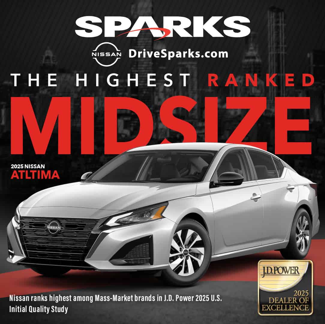 Nissan Altima JD Power Ranking at Sparks Nissan